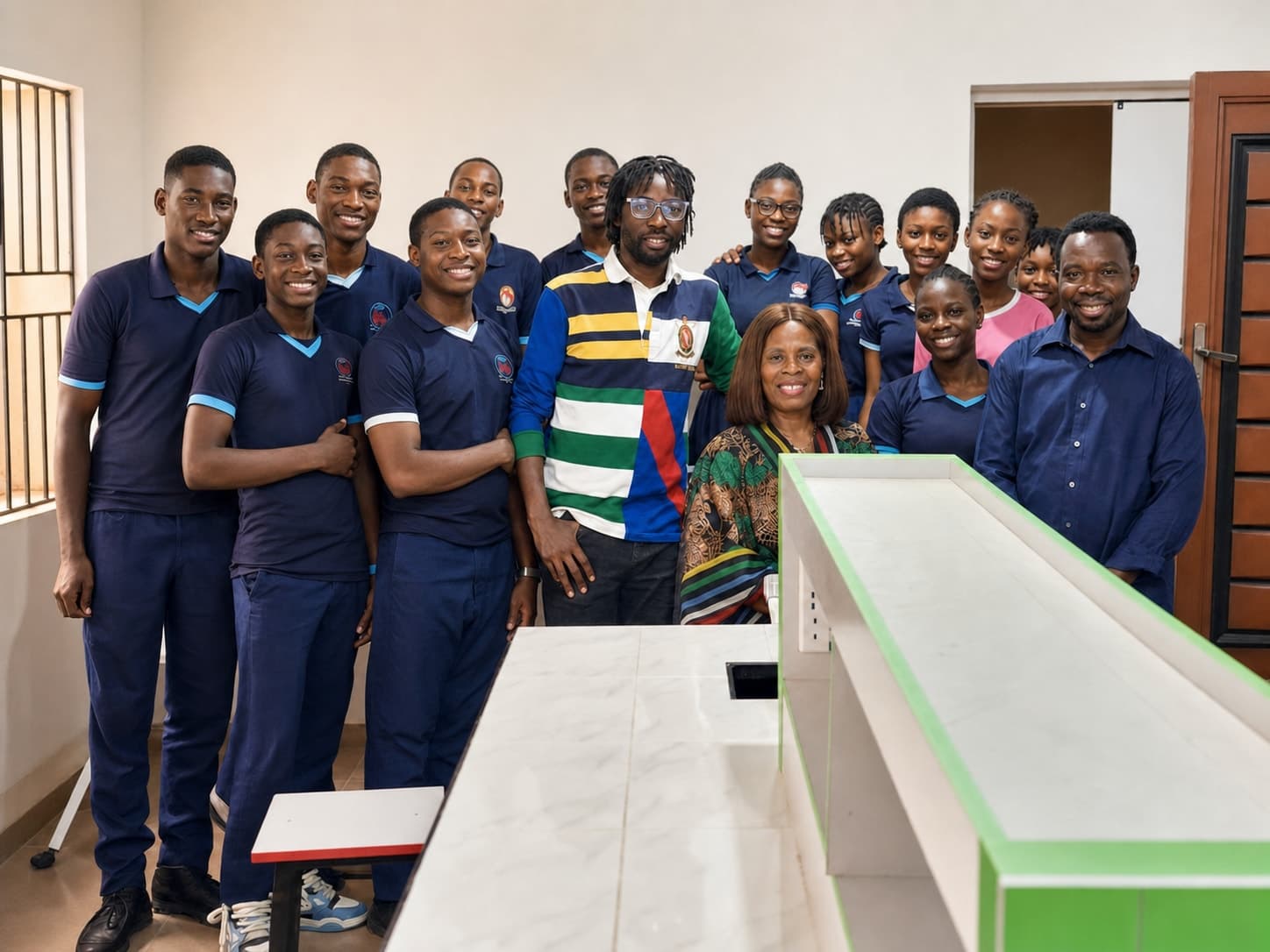 Young people gathered together at a Trybe community experience